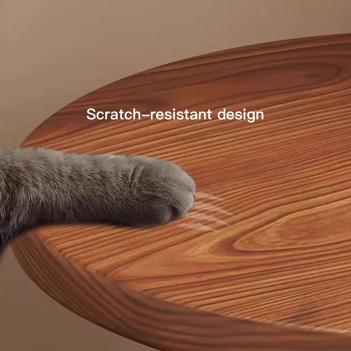 Solid Wood Multi-Functional Side Table with Cat House