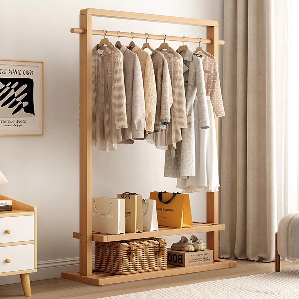 Coat rack with storage bins sale