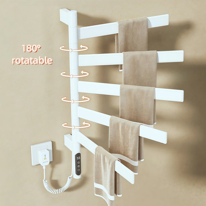 Modern Bathroom Towel Warmer Simple Heated Towel Holder