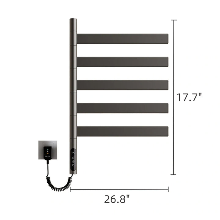 Modern Bathroom Towel Warmer Simple Heated Towel Holder