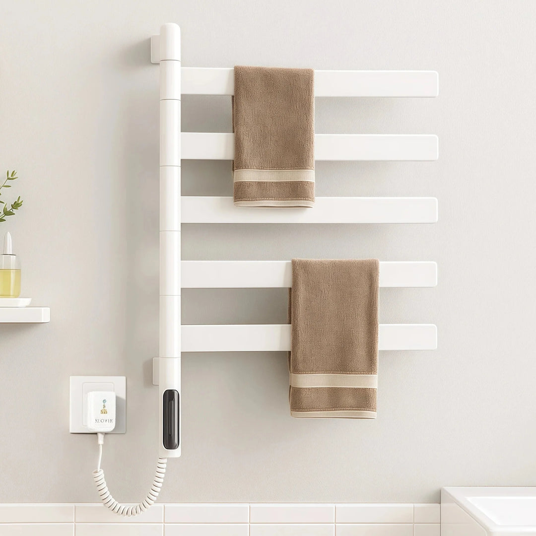 Modern Bathroom Towel Warmer Simple Heated Towel Holder