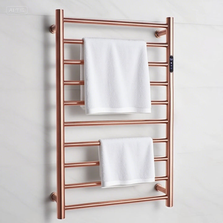 Golden Multi-Tier Towel Warmer Modern Heated Towel Holder