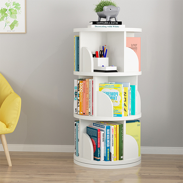 Rotating Bookshelf 360 Degree Revolving Bookcase