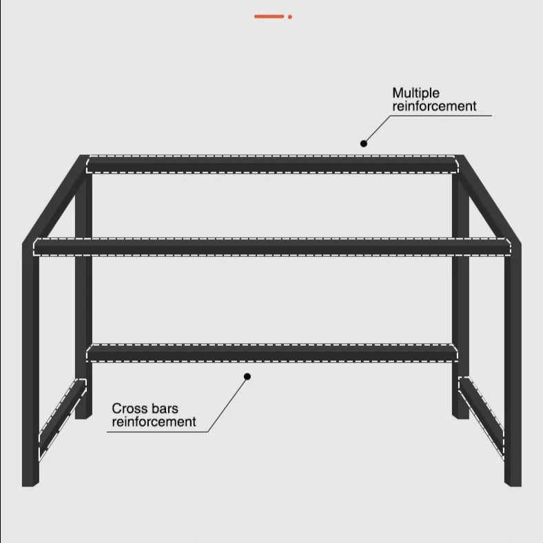 Simple Wooden Working Desk Computer Table