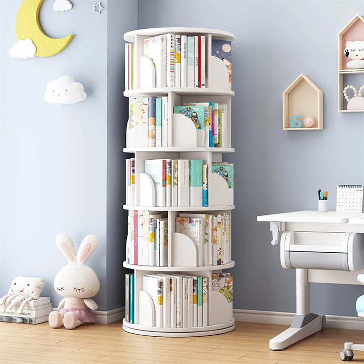 Rotating Bookshelf 360 Degree Revolving Bookcase