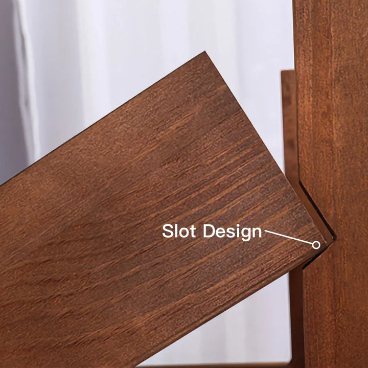 Solid Wood Fruit and Vegetable Storage Rack Organizer for Kitchen