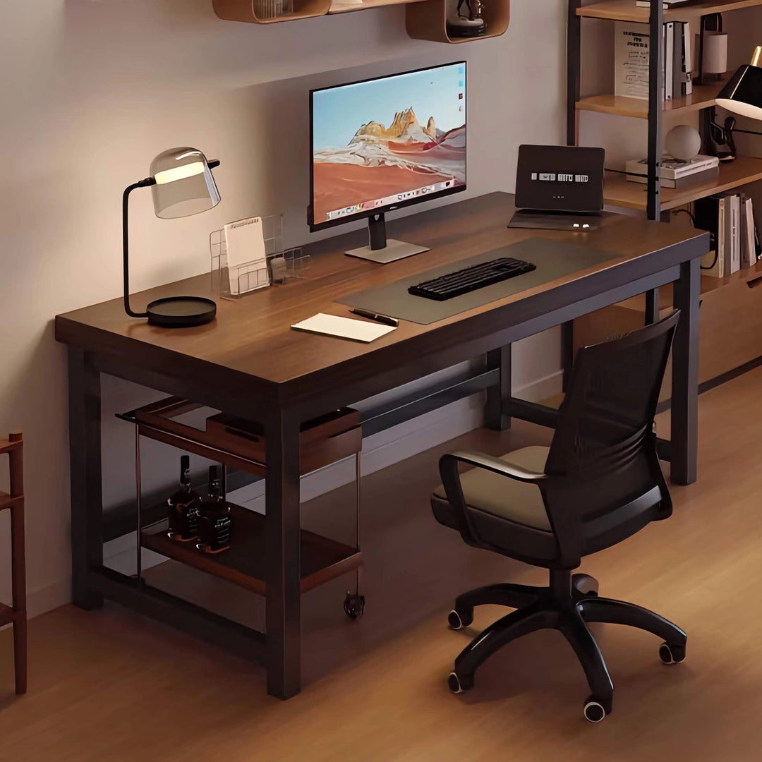 Simple Wooden Working Desk Computer Table