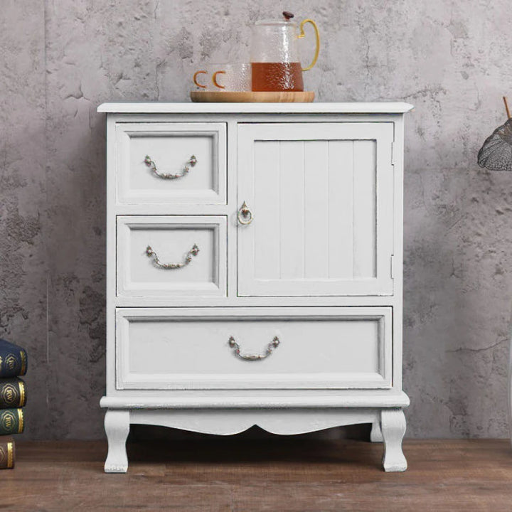 Vintage Rustic Storage Sofa Cabinet Nightstand