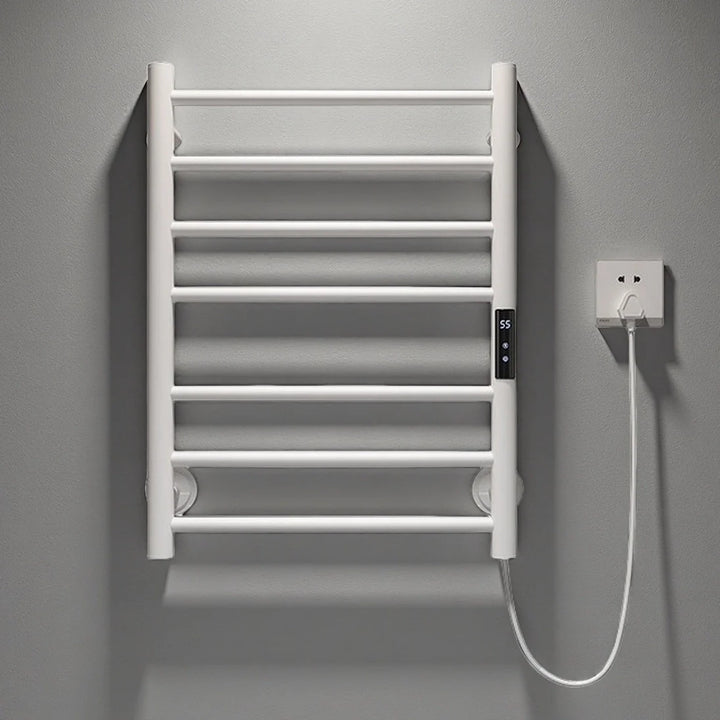 Modern Towel Warmer with Storage Shelf for Bathroom