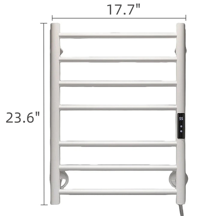 Modern Towel Warmer with Storage Shelf for Bathroom