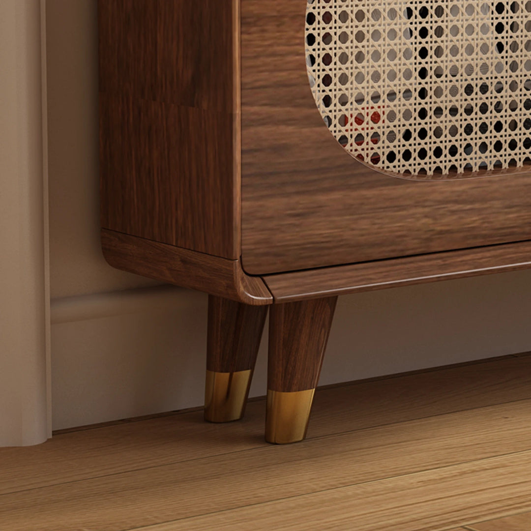 Wooden Tipping Bucket Shoe Rack Vertical Shoe Cabinet for Mudroom – Zwob