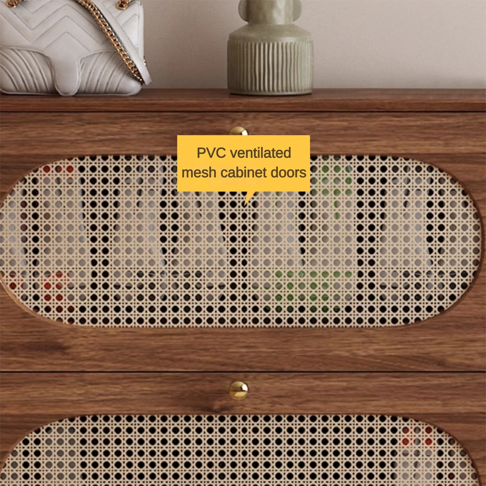 Wooden Tipping Bucket Shoe Rack Vertical Shoe Cabinet for Mudroom – Zwob