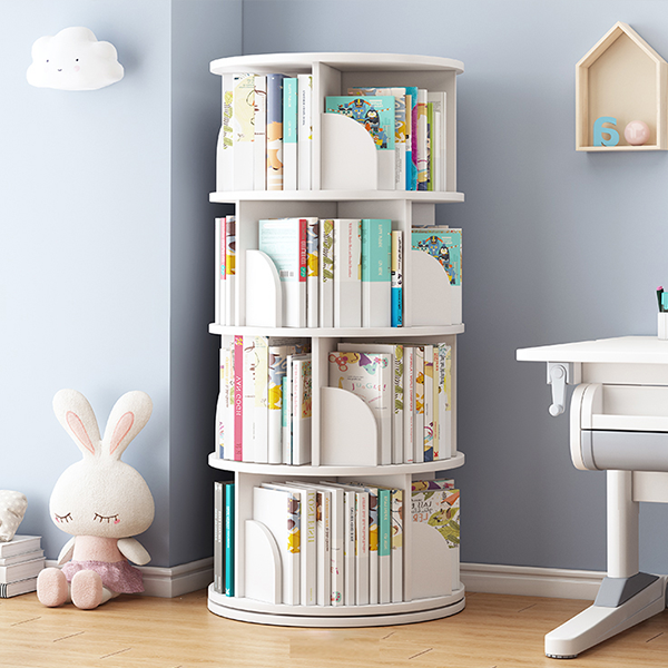 Rotating Bookshelf 360 Degree Revolving Bookcase