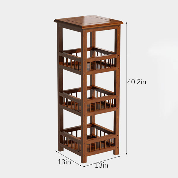 Vintage Shelves Solid Wood Display Racks – Zwob