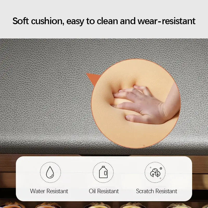 Mudroom Tipping Bucket Shoe Storage Bench with Flip Drawer zwob